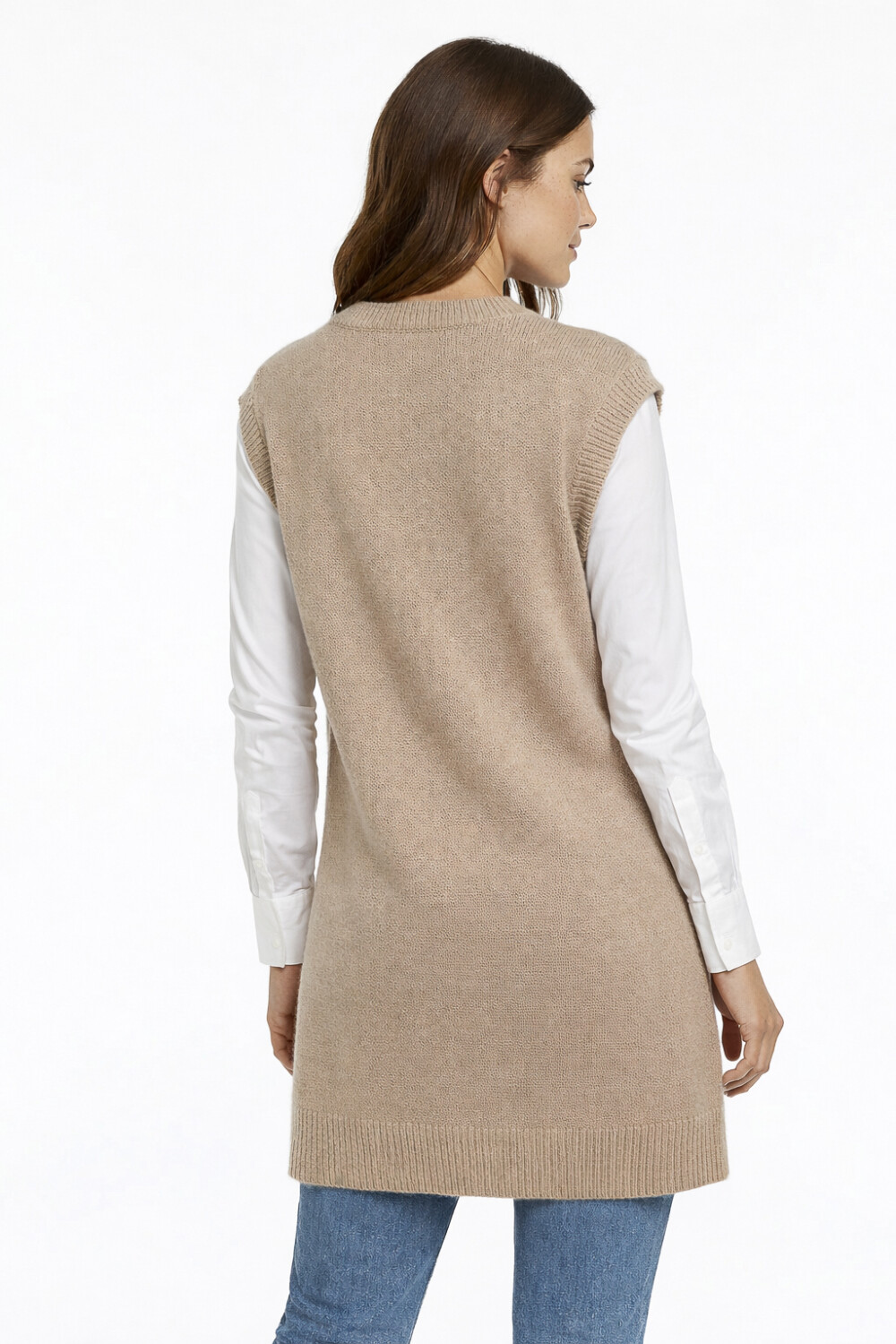 Chaleco Relora Taupe / Mink / Vison