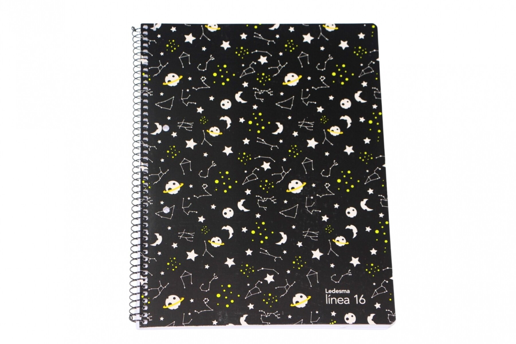 CUADERNOLA LEDESMA LINEA16 84 HOJAS CUADRICULADO - TAPA DE PLANESTAS ESTRELLAS Y LUNAS 