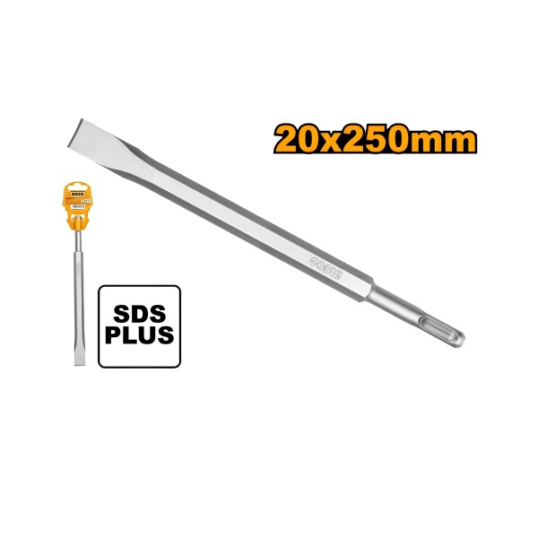 CORTA FIERRO CINCEL SDS MAX 25X300MM INGCO Corta Fierro Cincel Sds Max 25x300mm Ingco