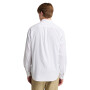 Camisa Oxford Manga Larga Hombre White Yd