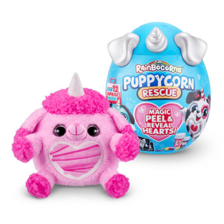 Figura Rainbocorns Rescate Mascota con Lentejuelas 001