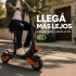 Scooter Monopatín Eléctrico Gogreen Punch Motor 1000w 60km/h Color Negro