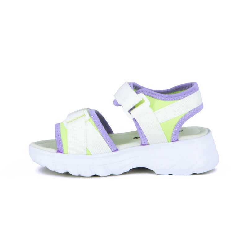 Sandalias Niña Angus Dos Tiras Con Velcro Lima