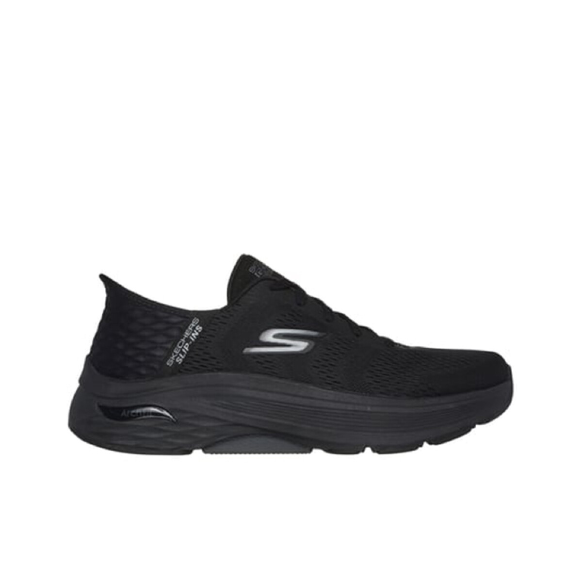 Championes Skechers Slip-Ins Max Cushioning - Negro 