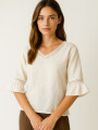 Blusa Surnia Marfil / Off White
