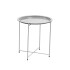 DY01 Mesa Auxiliar Reno Con Bandeja Chata 47x47x50 Cm- Gris
