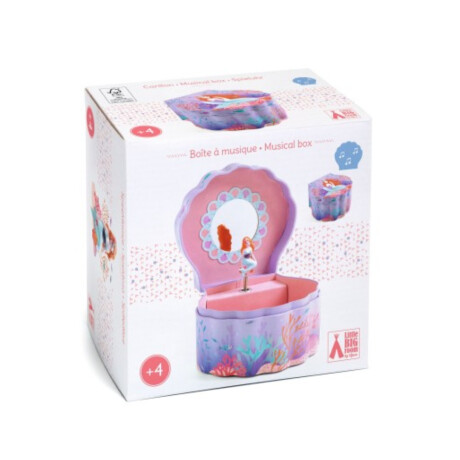 Caja de Musical Djeco Sirena 4 años en adelante