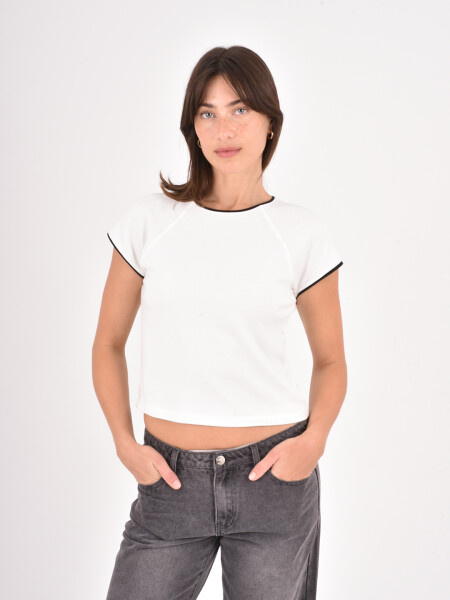 REMERA KORIYA OFF WHITE