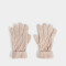 Guantes Infantiles Guantes Infantiles Trenzado Rosa - Rosa Claro