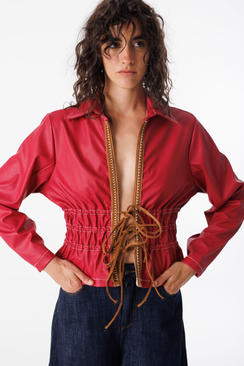 Chaqueta Aguileña Bordeaux