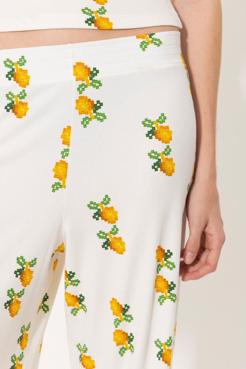 PANTALON ALIX Blanco