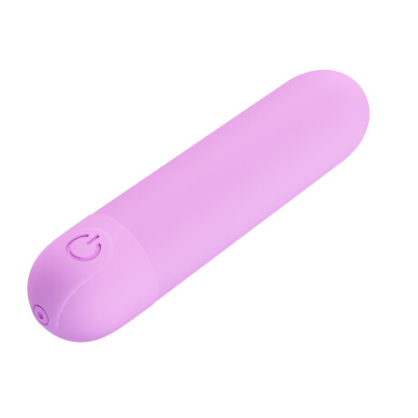 Vibrador Mini Massager Recargable Stefan Pretty Love Violeta