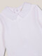 Body De Circular Con Cuello Popelin Blanco Optico