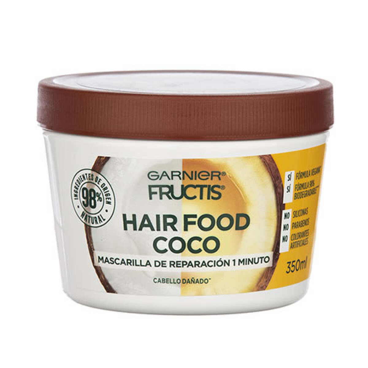 Mascarilla Hair Food Coco 350ml – Hidratación y Suavidad