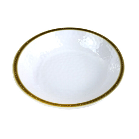 BOWL MELAMINA ENSALADA LINEA SPOT GUARDA DORADA 14´ 35X6.6 600G BOWL MELAMINA ENSALADA LINEA SPOT GUARDA DORADA 14´ 35X6.6 600G