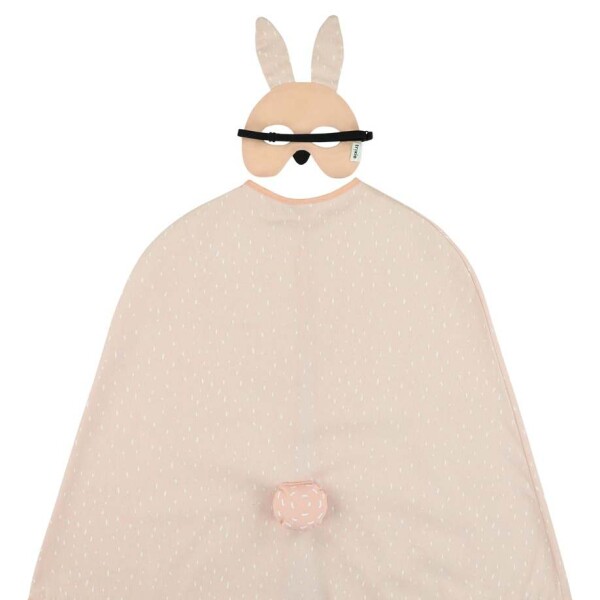 Disfraz Infantil Capa Y Máscara Animales Trixie Divertido Diseño Conejo