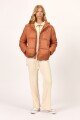 CAMPERA TRANSPORT PUFFER H-marron