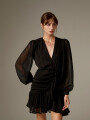 Vestido Busina Negro