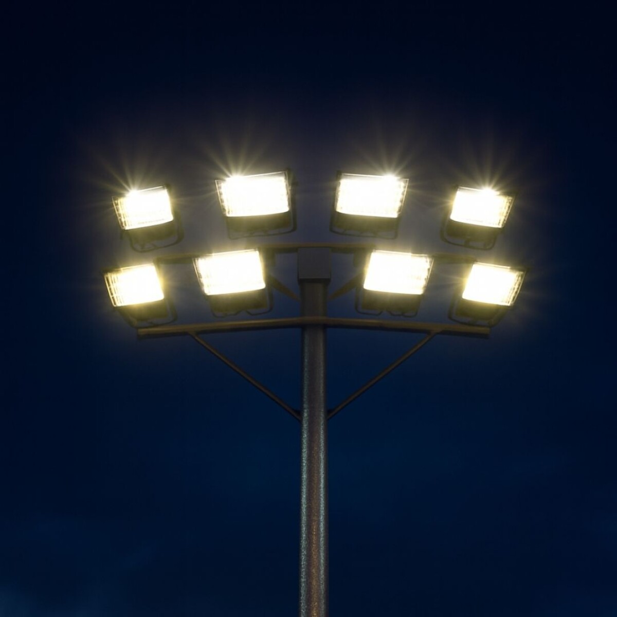 Columna Deportiva con Rack para 8 Proyectores 20 mTS 