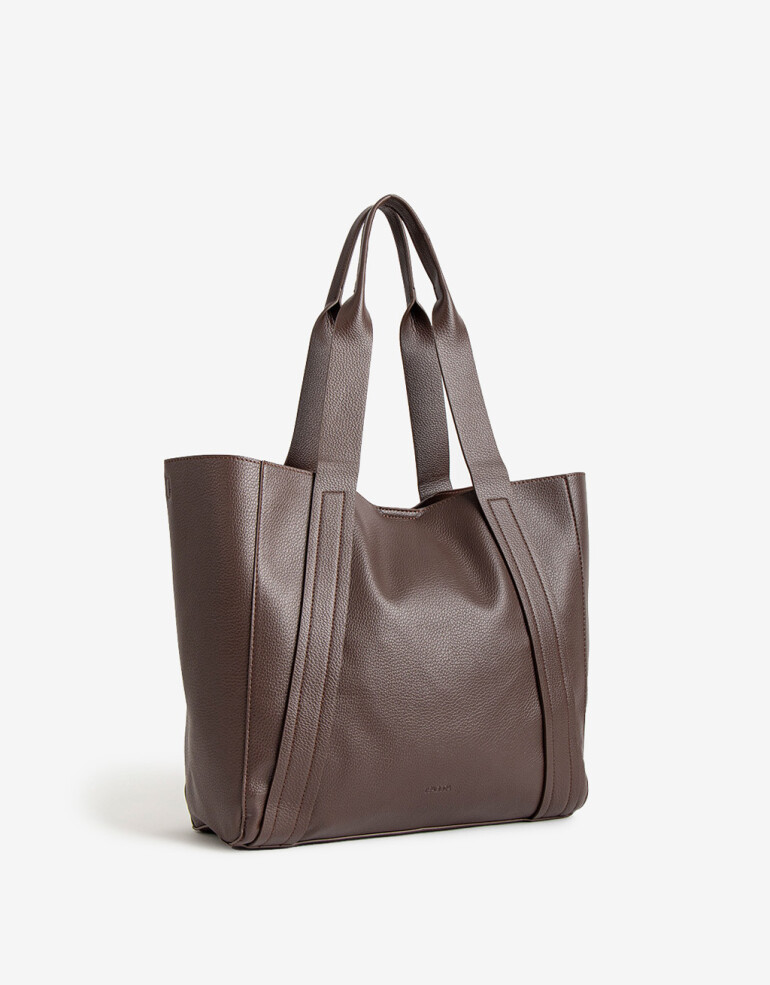 Shopper Cartera Shopper Special Price - Marron Chocolate