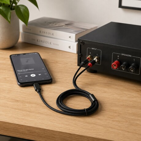 Cable Adaptador Usb C A Rca Cable Adaptador Usb C A Rca