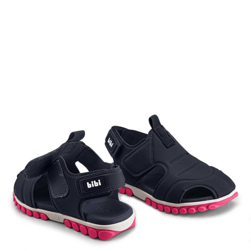 Championes de Niña Bibi Azul Marino - Rosa