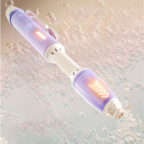 Pistola de burbujas forma varita para niños Violeta