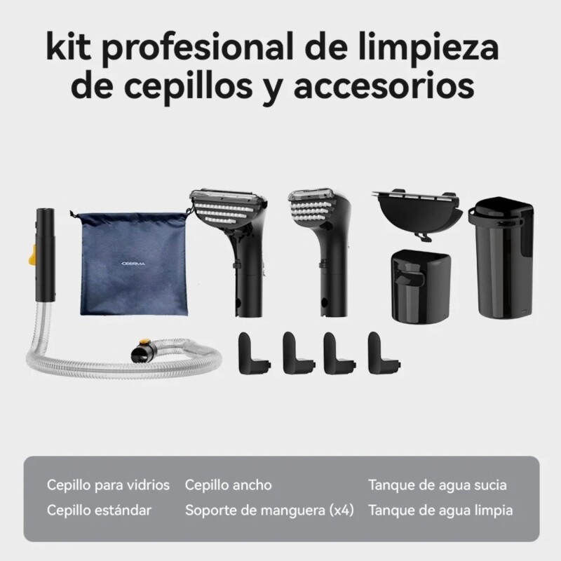 Limpiador de tela Deerma BY200S Vapor y Succión Gris
