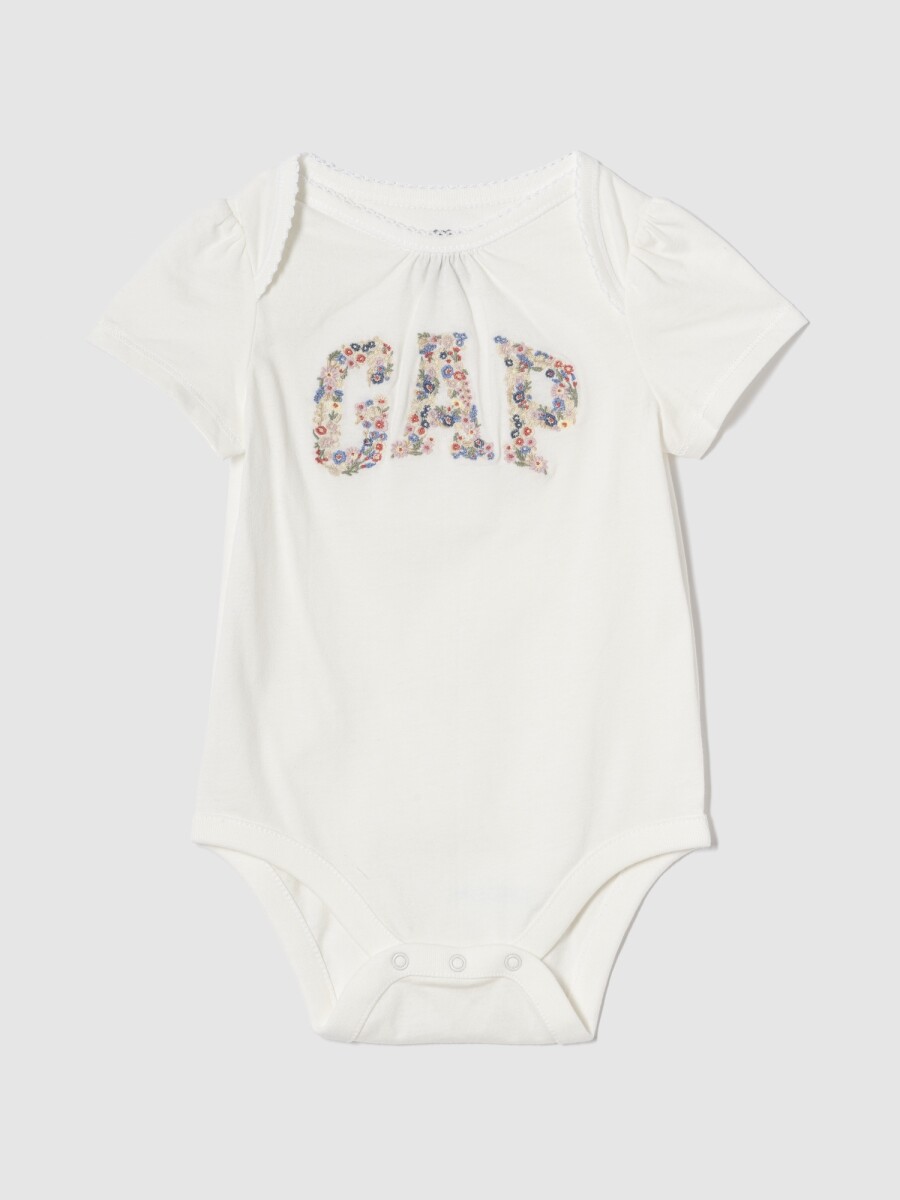 Body Logo Gap Bebé - New Off White 