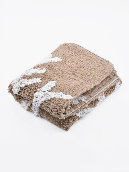 ALFOMBRA BAÑO FOREST BEIGE