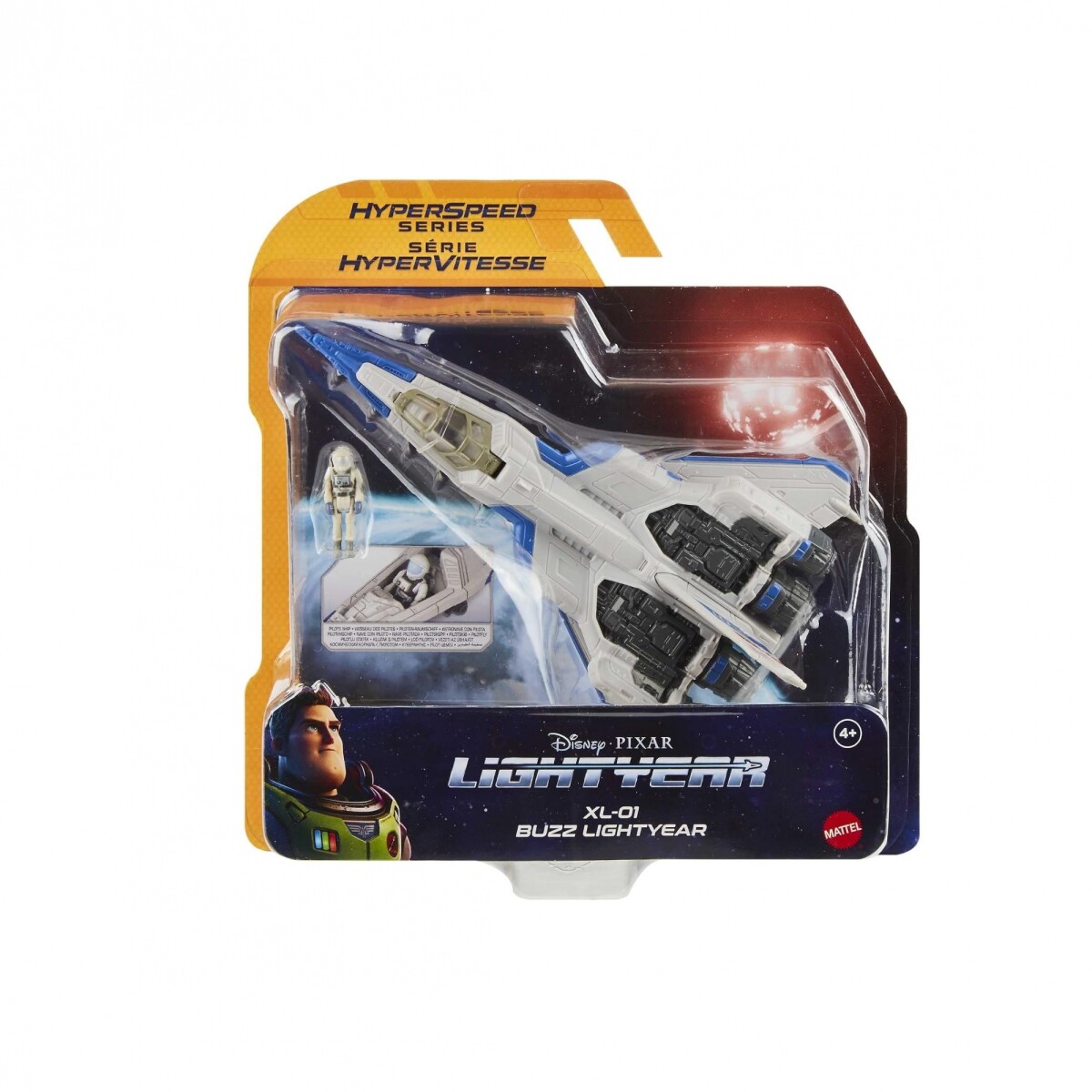 Nave Espacial XL-01 con Figura Buzz Lightyear - Mattel 