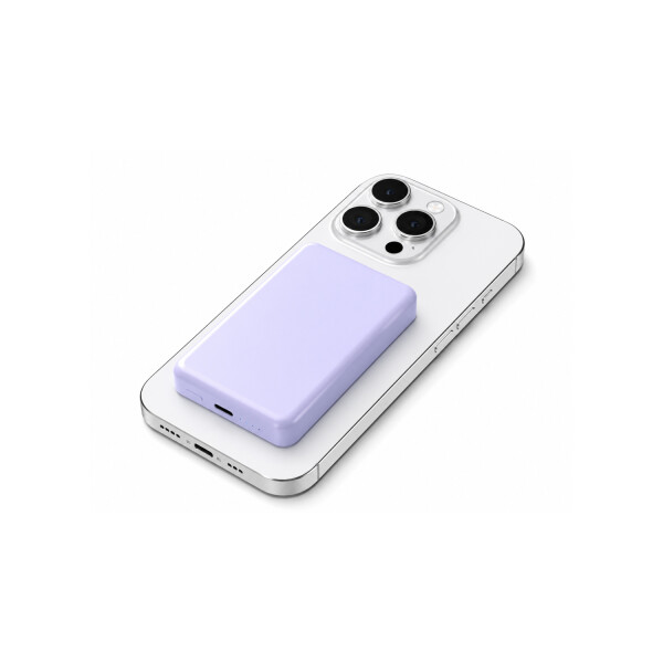 Cargador Magnetico Color Lila - 10000 Mah Cargador Magnetico Color Lila - 10000 Mah