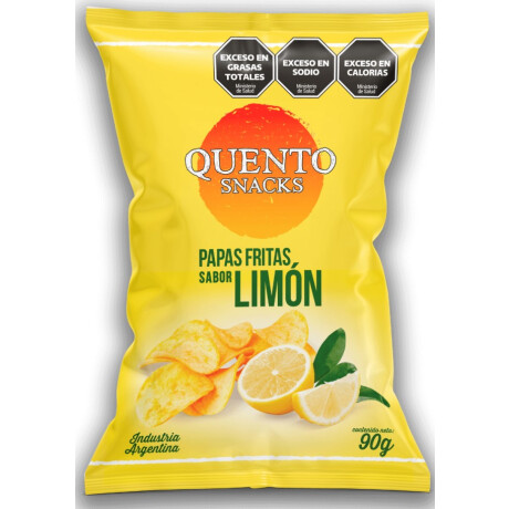 SNACK PAPAS QUENTO 90G C/LIMON SNACK PAPAS QUENTO 90G C/LIMON
