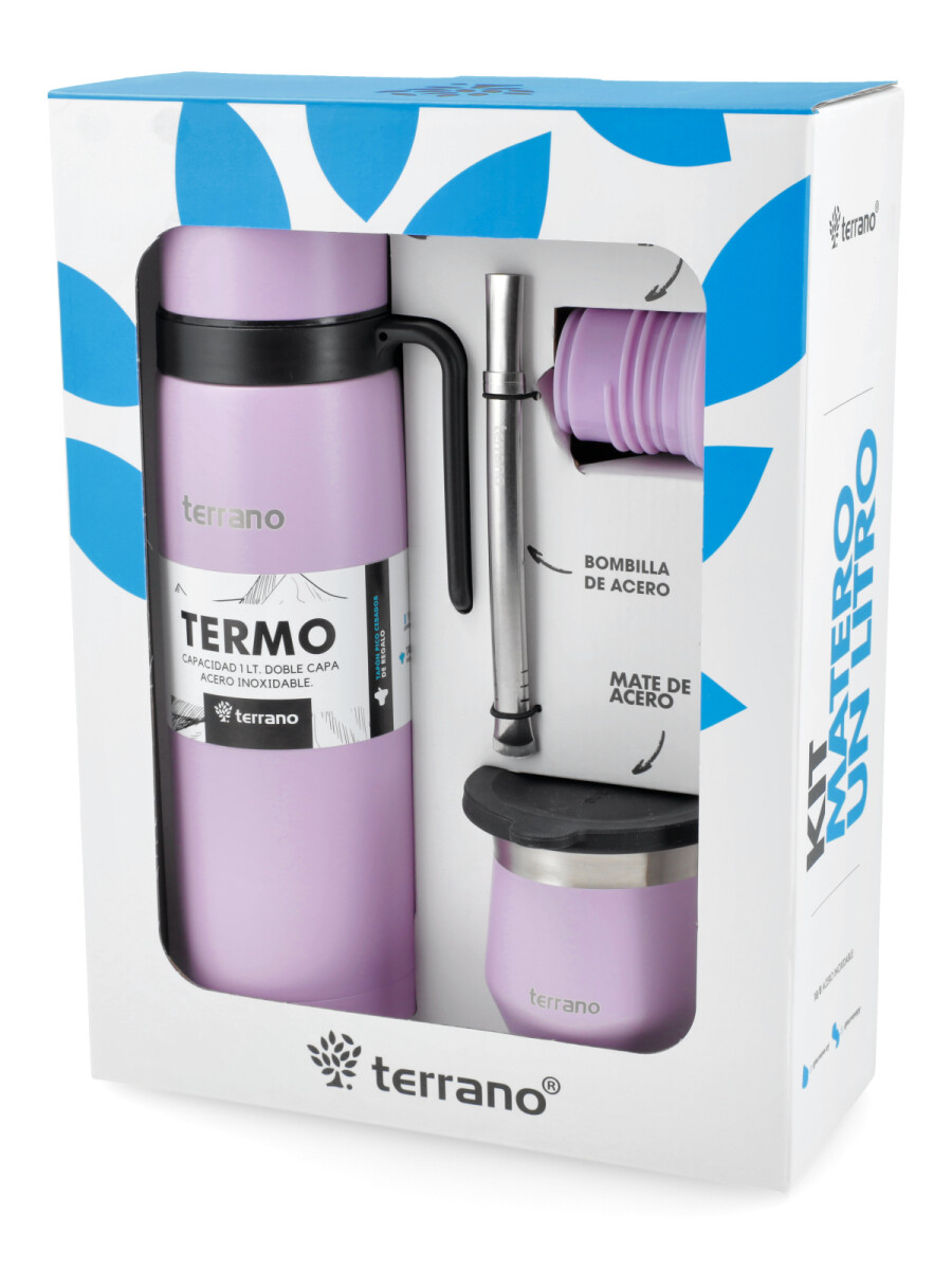 Kit x3 Manija Rígida Con Mate Flap - Lila 