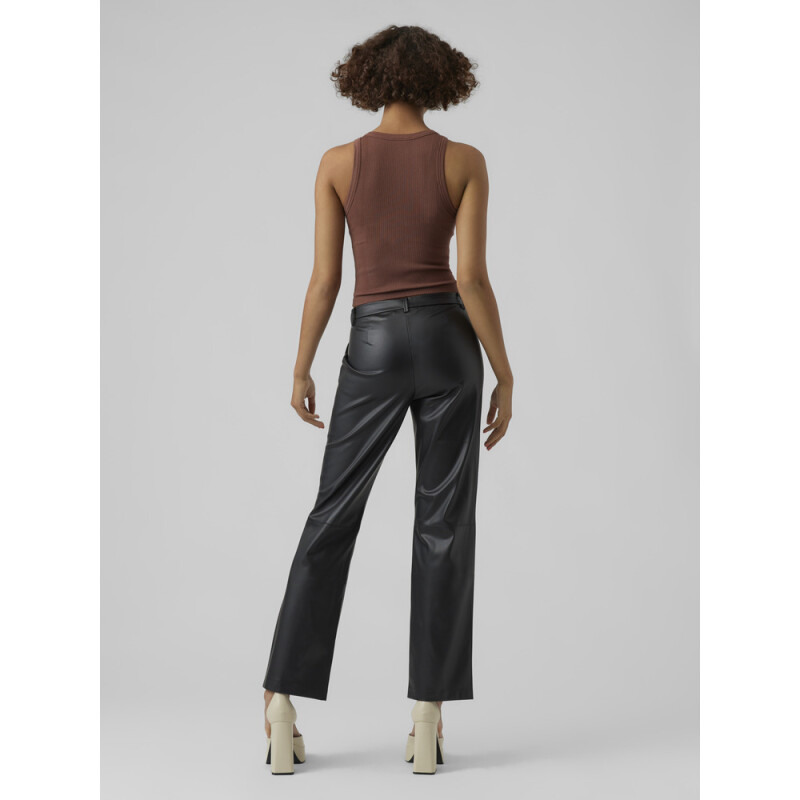 VMOLYMPIAZAMIRA MW STRAIGHT PL PANT NOOS BLACK