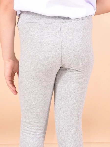 LEGGING CON FELPA UNIFORME GRIS