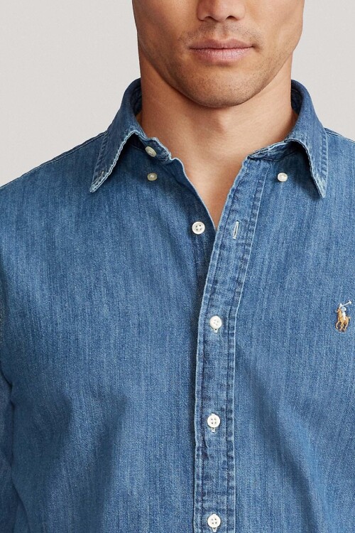 Camisa Denim Polo Ralph Lauren Camisa Denim Polo Ralph Lauren