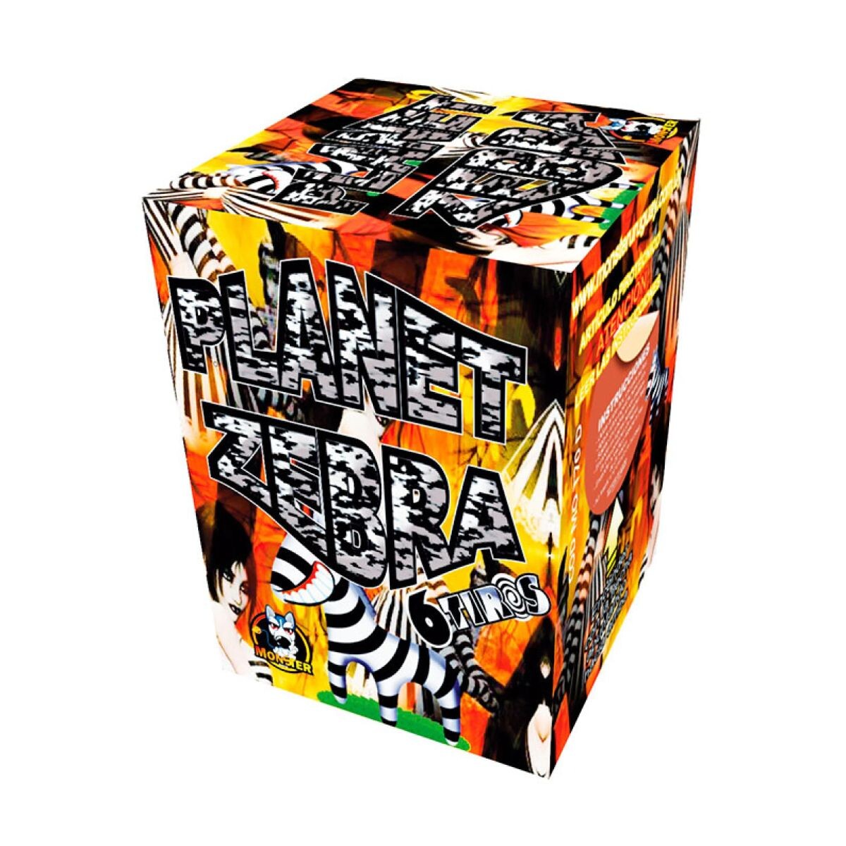 TORTA PLANET ZEBRA 6T UNIDAD 