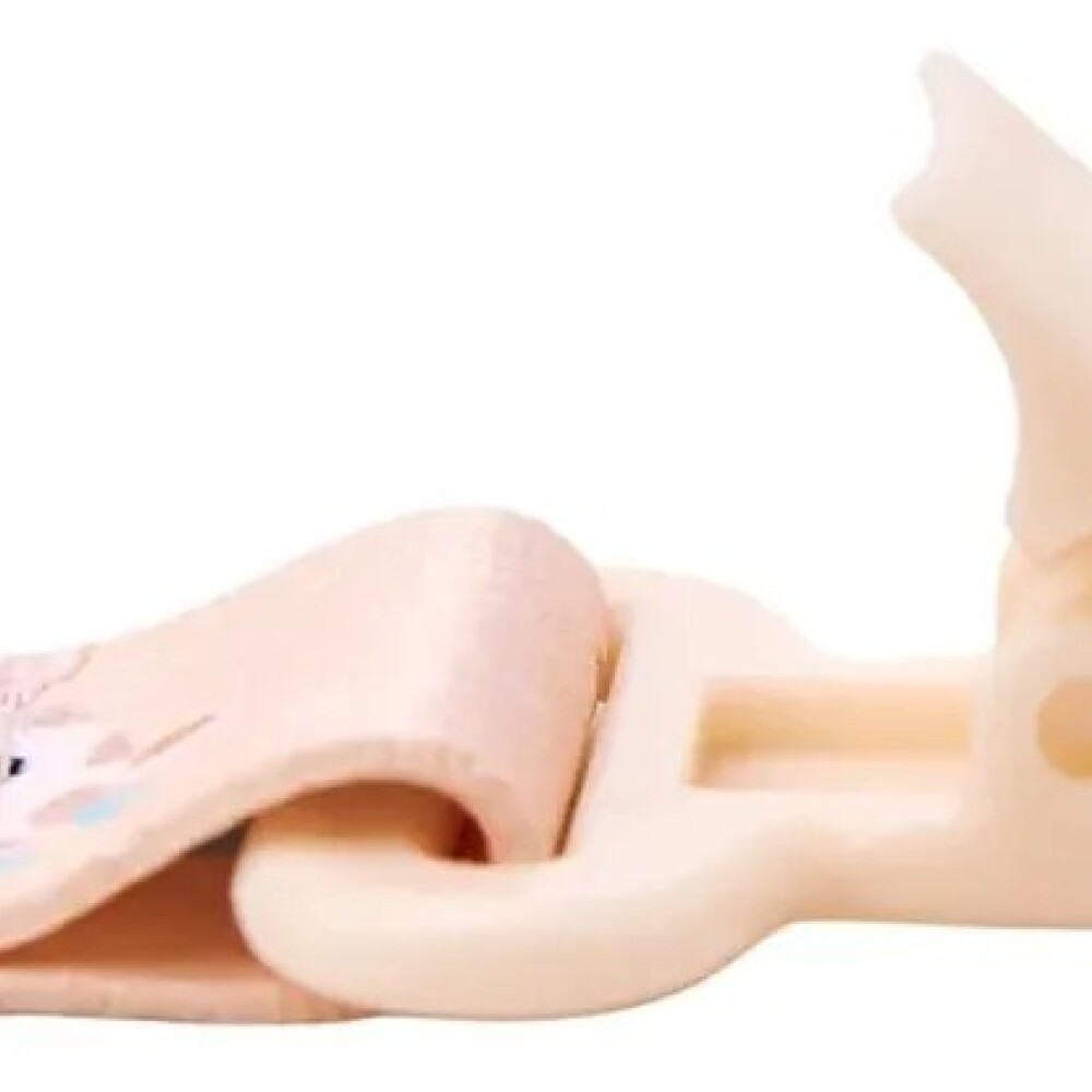 Clip para chupete BUBA animales jirafa beige pastel