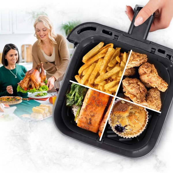 Freidora Sin Aceite Marvo 4l Timer Control Temperatura Freidora Sin Aceite Marvo 4l Timer Control Temperatura