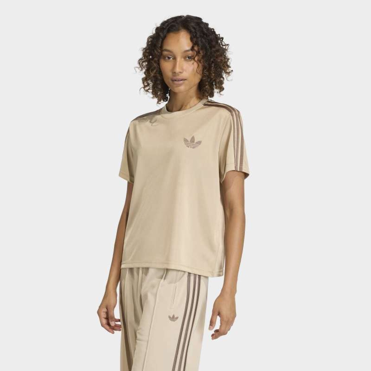 Remera Adidas Firebird - Marrón 