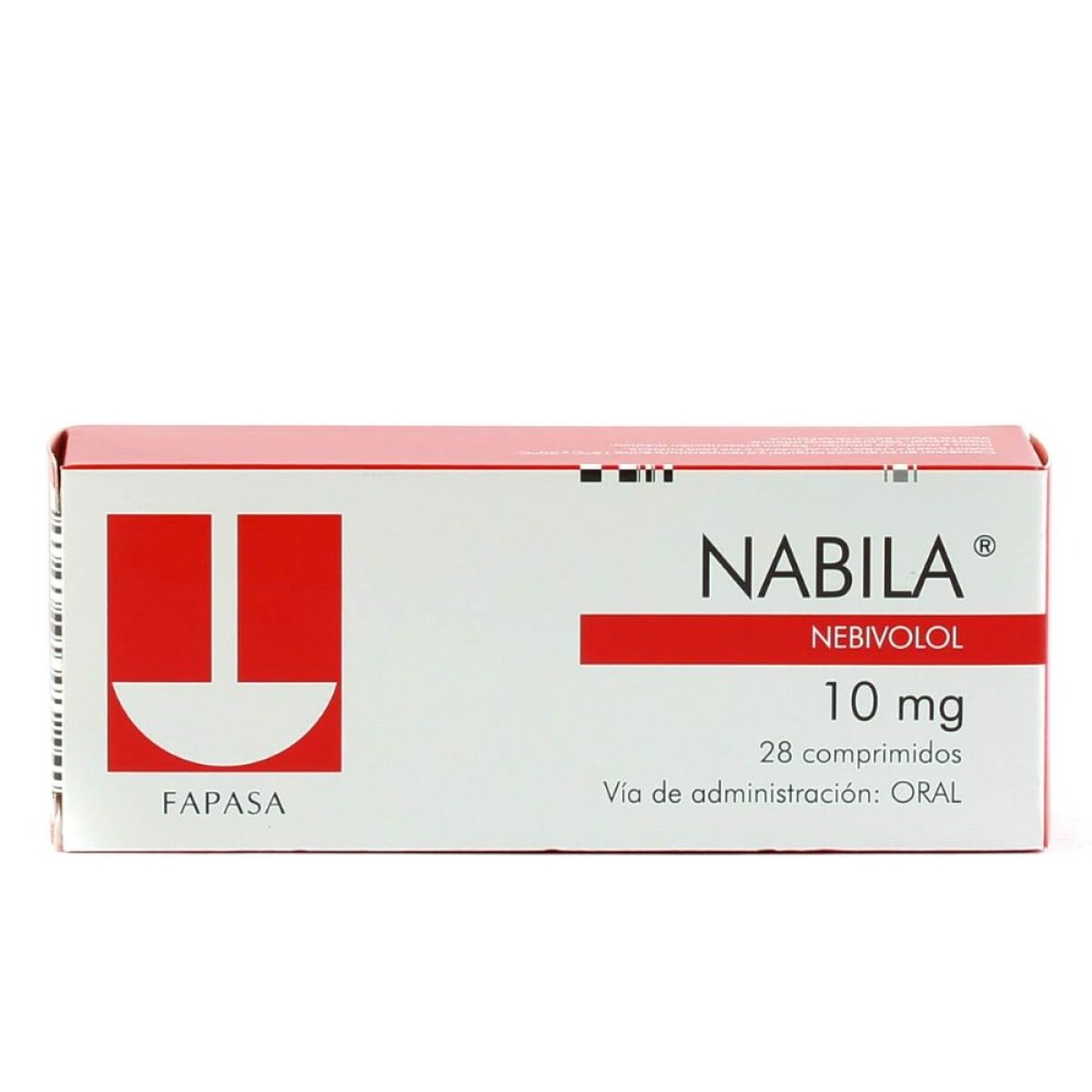 NABILA 10 MG. CJ X 28 COMP. 