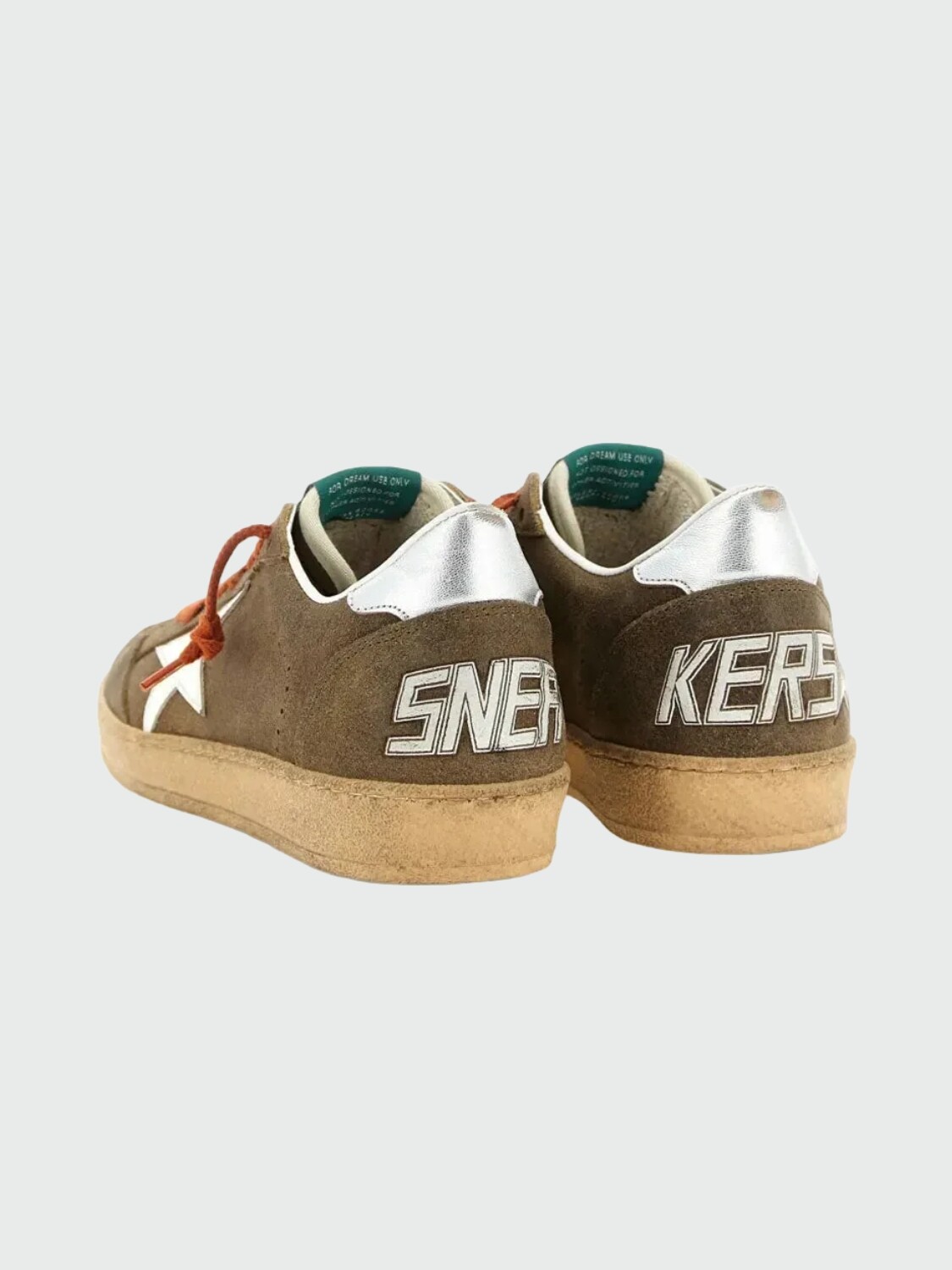 GOLDEN GOOSE - Zapatillas Deportivas de Piel Ball Star Alta Automática