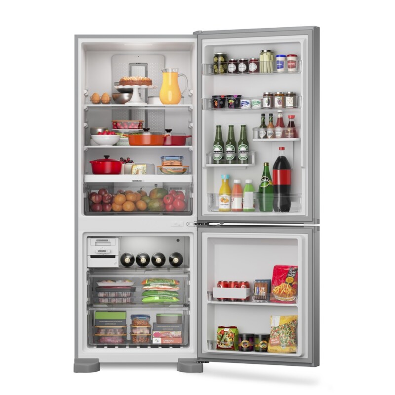 HELADERA 447 L INVERTER INOX FREEZER ABAJO HELADERA 447 L INVERTER INOX FREEZER ABAJO