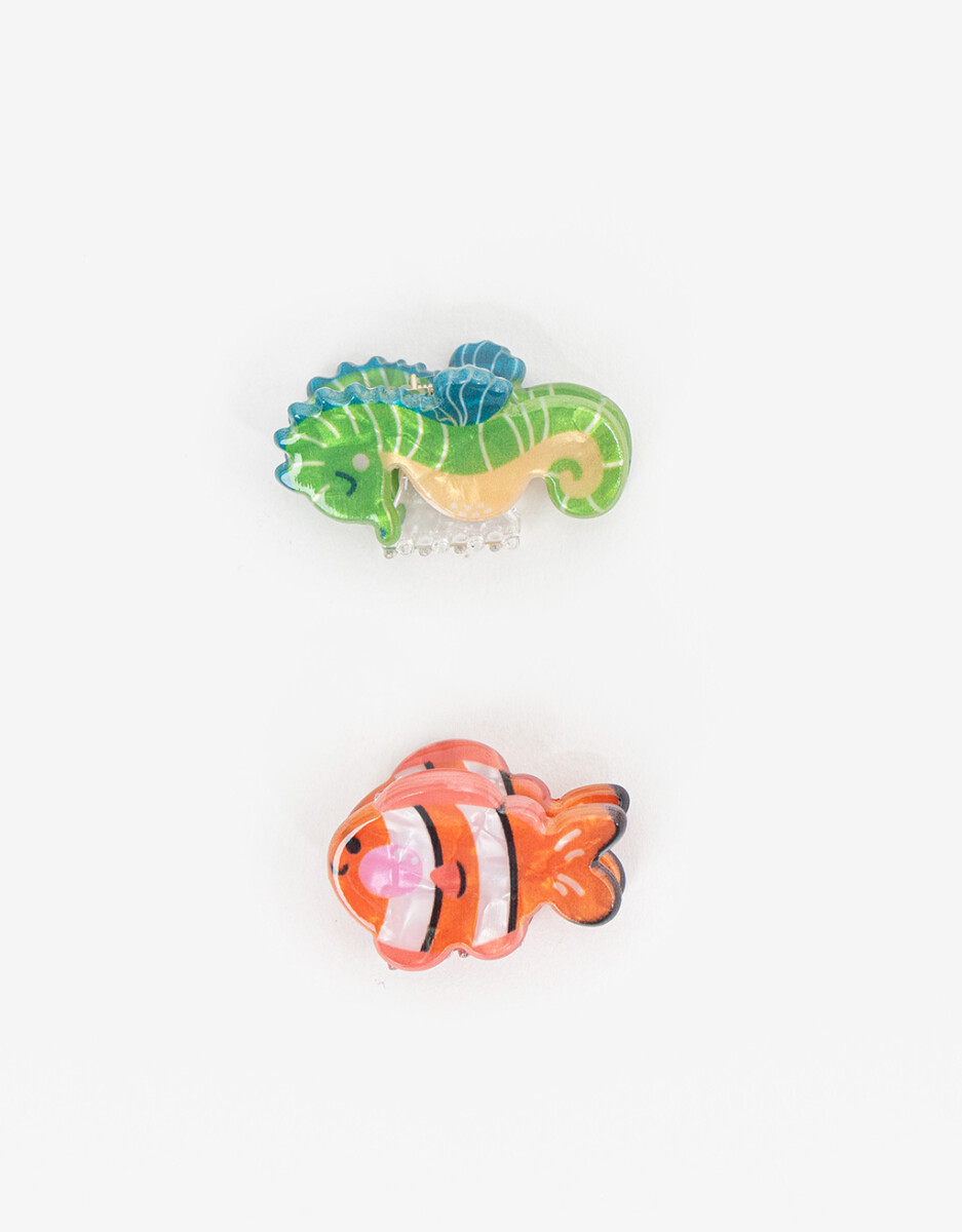 Set De Mini Broches Marinos 