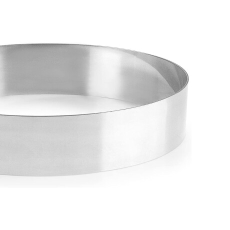 Aro cortante redondo. De acero inoxidable 100 x 45 mm Lacor Aro cortante redondo. De acero inoxidable 100 x 45 mm Lacor