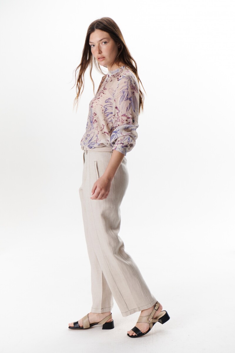 CAMISA JULIA PASTEL NATURAL