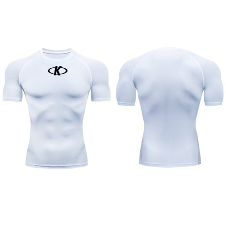 Remera Térmica K 2023 Manga Corta BLANCO