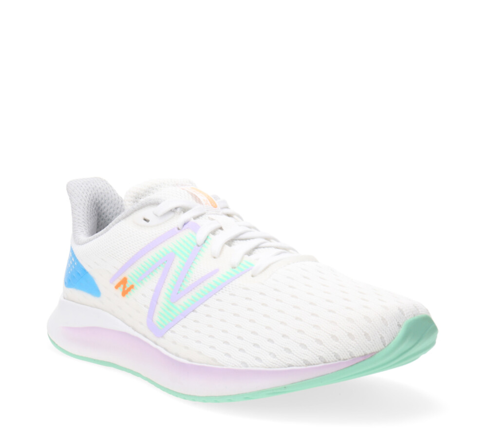 Running Course Blanco/Violeta/Celeste