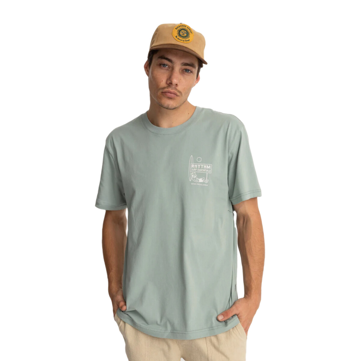Remera Mc Rhythm Lull Ss T-Shirt - Verde 